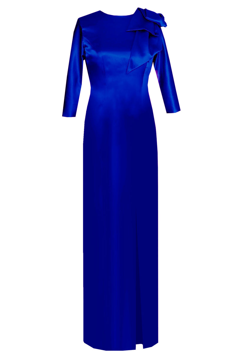 blue mother of the bride gown